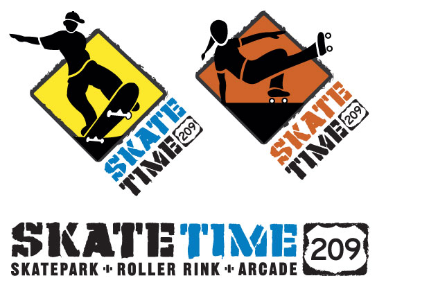Skate Time 209 Logos